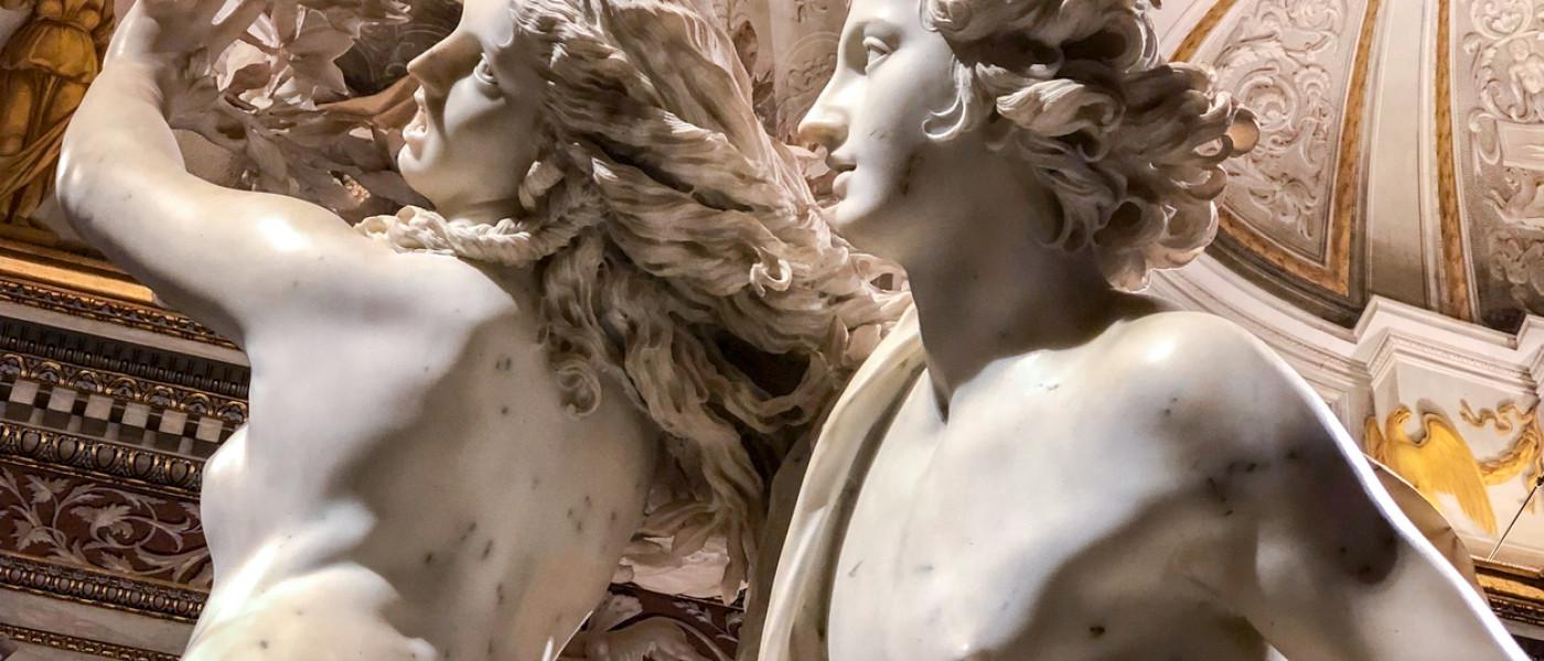 希腊和意大利艺术博物馆里的雕像